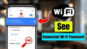 get wifi password